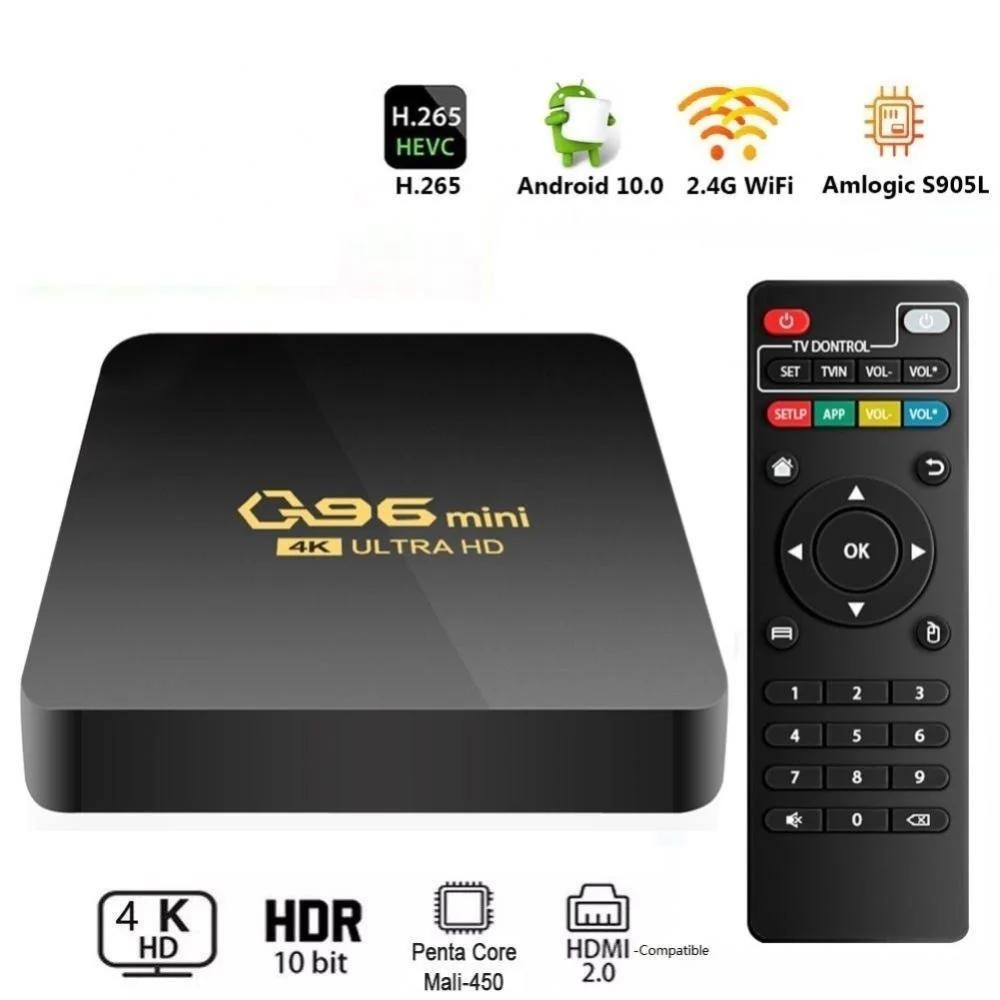 ۷ι Q96 TV ڽ S 4K HDR, ȵ̵ TV 8.1 Ʈ HD 2G 8G   ĳƮ ø IPTV  ڽ 4 ̵ ÷̾  
